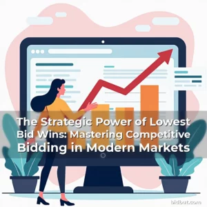 Read more about the article The Strategic Power of Lowest Bid Wins: Mastering Competitive Bidding in Modern Markets