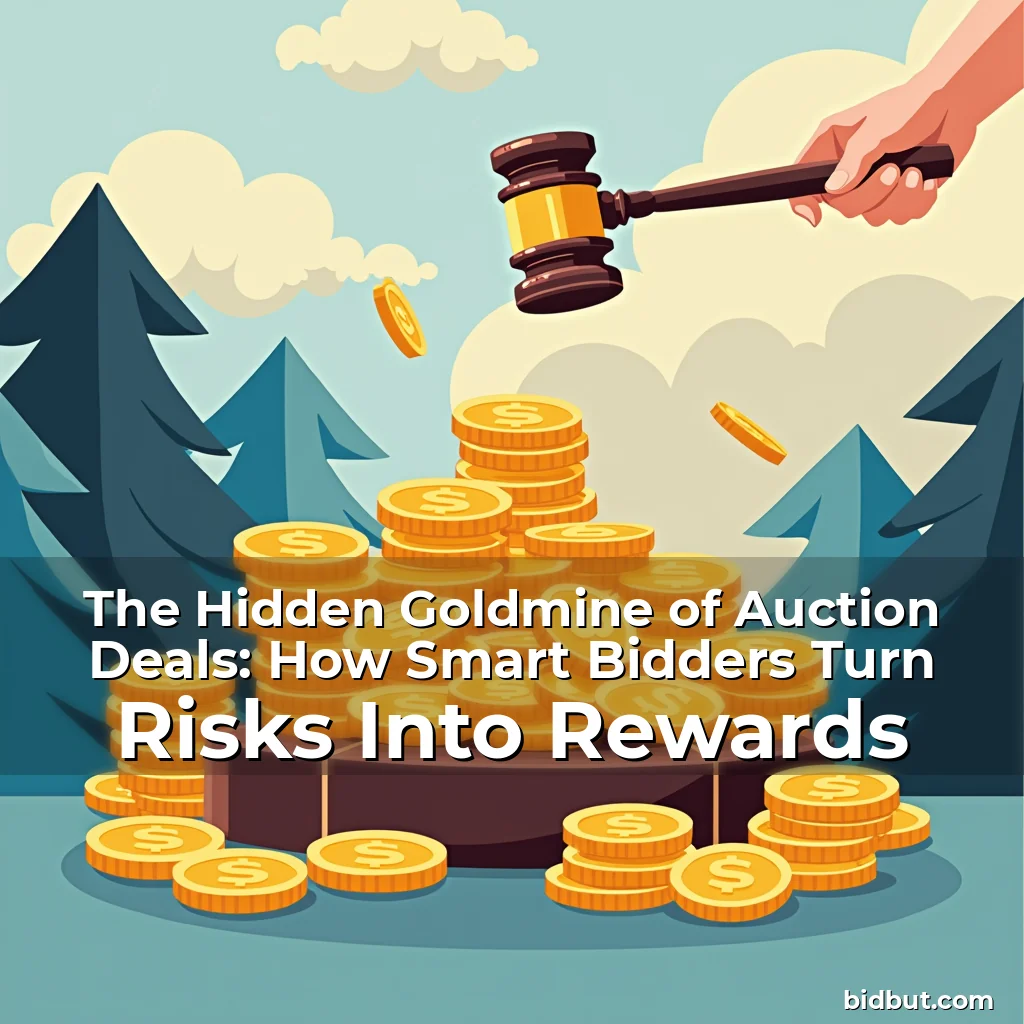 Read more about the article The Hidden Goldmine of Auction Deals: How Smart Bidders Turn Risks Into Rewards