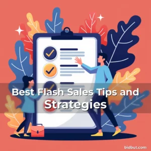 Artistic representation for Best Flash Sales Tips and Strategies