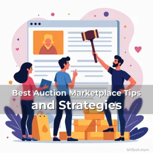Artistic representation for Best Auction Marketplace Tips and Strategies