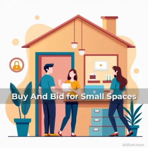 Artistic representation for Buy And Bid for Small Spaces