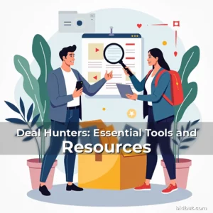 Artistic representation for Deal Hunters: Essential Tools and Resources