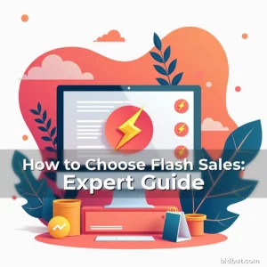 Artistic representation for How to Choose Flash Sales: Expert Guide
