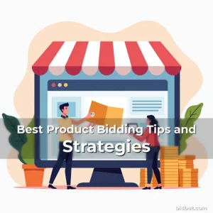 Artistic representation for Best Product Bidding Tips and Strategies