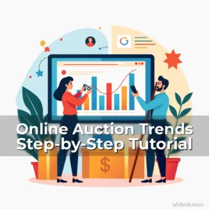 Artistic representation for Online Auction Trends Step-by-Step Tutorial
