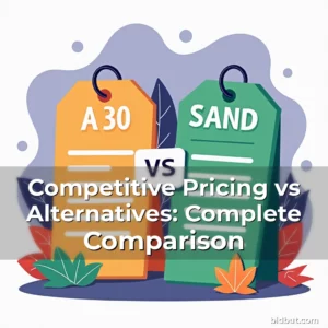 Artistic representation for Competitive Pricing vs Alternatives: Complete Comparison