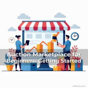 Artistic representation for Auction Marketplace for Beginners: Getting Started