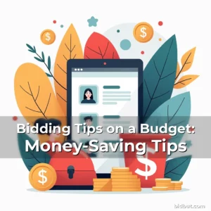 Artistic representation for Bidding Tips on a Budget: Money-Saving Tips