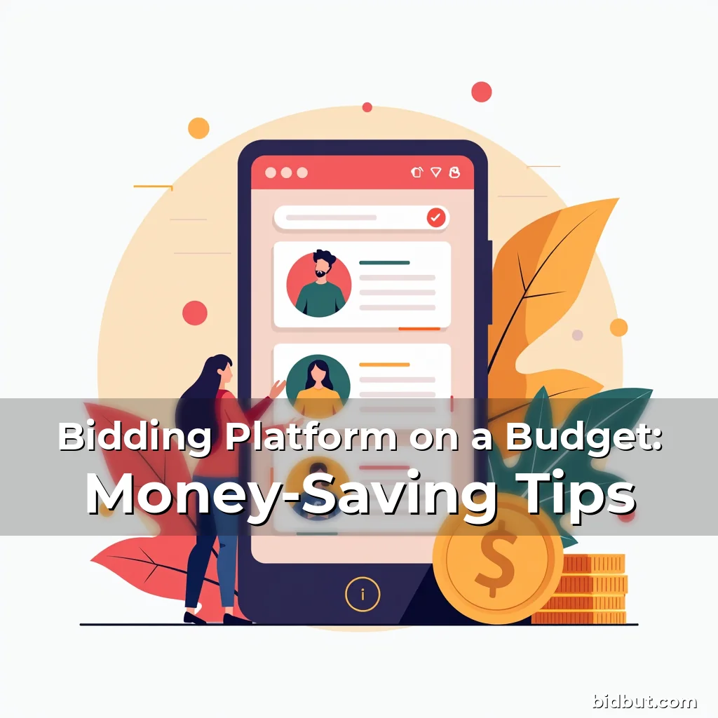 Read more about the article Bidding Platform on a Budget: Money-Saving Tips