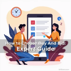 Artistic representation for How to Choose Buy And Bid: Expert Guide