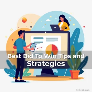 Artistic representation for Best Bid To Win Tips and Strategies