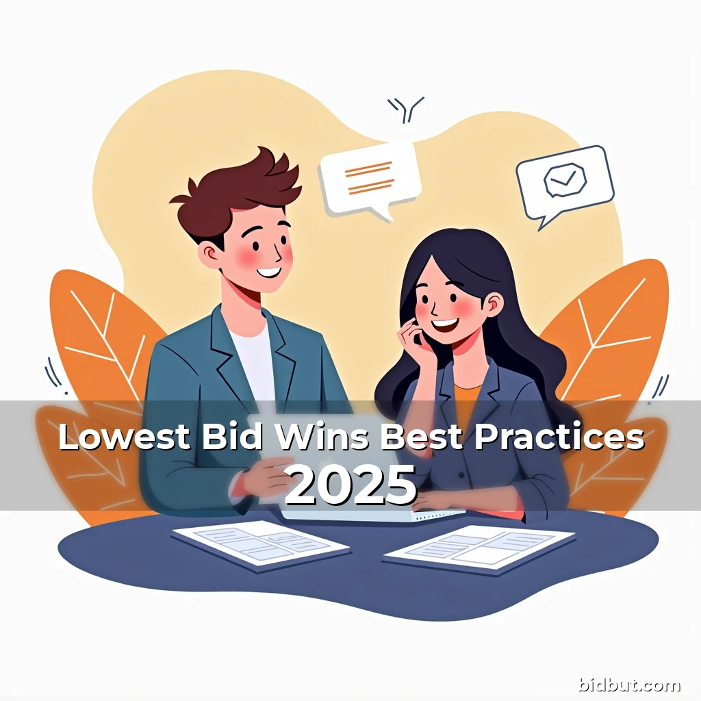Read more about the article Lowest Bid Wins Best Practices 2025