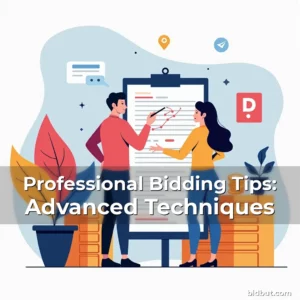 Artistic representation for Professional Bidding Tips: Advanced Techniques