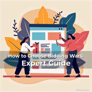 Artistic representation for How to Choose Bidding Wars: Expert Guide