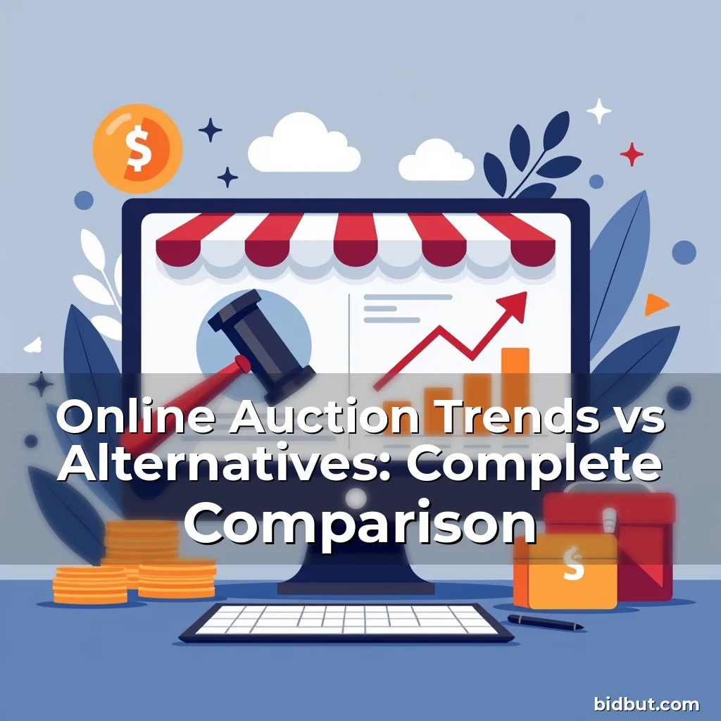 Artistic representation for Online Auction Trends vs Alternatives: Complete Comparison