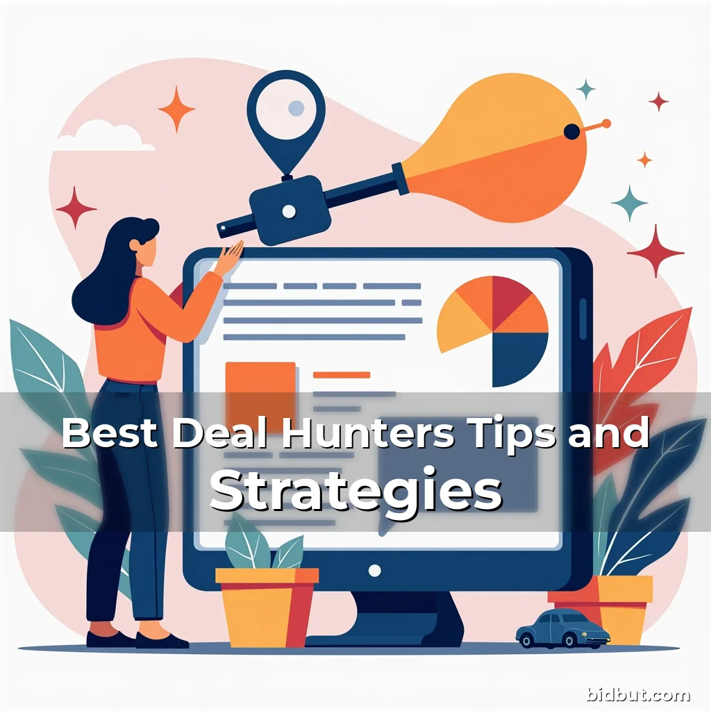 Artistic representation for Best Deal Hunters Tips and Strategies