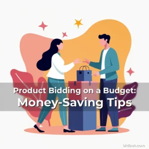 Artistic representation for Product Bidding on a Budget: Money-Saving Tips