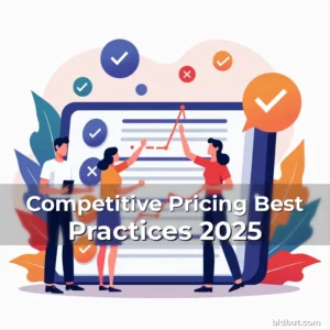 Artistic representation for Competitive Pricing Best Practices 2025