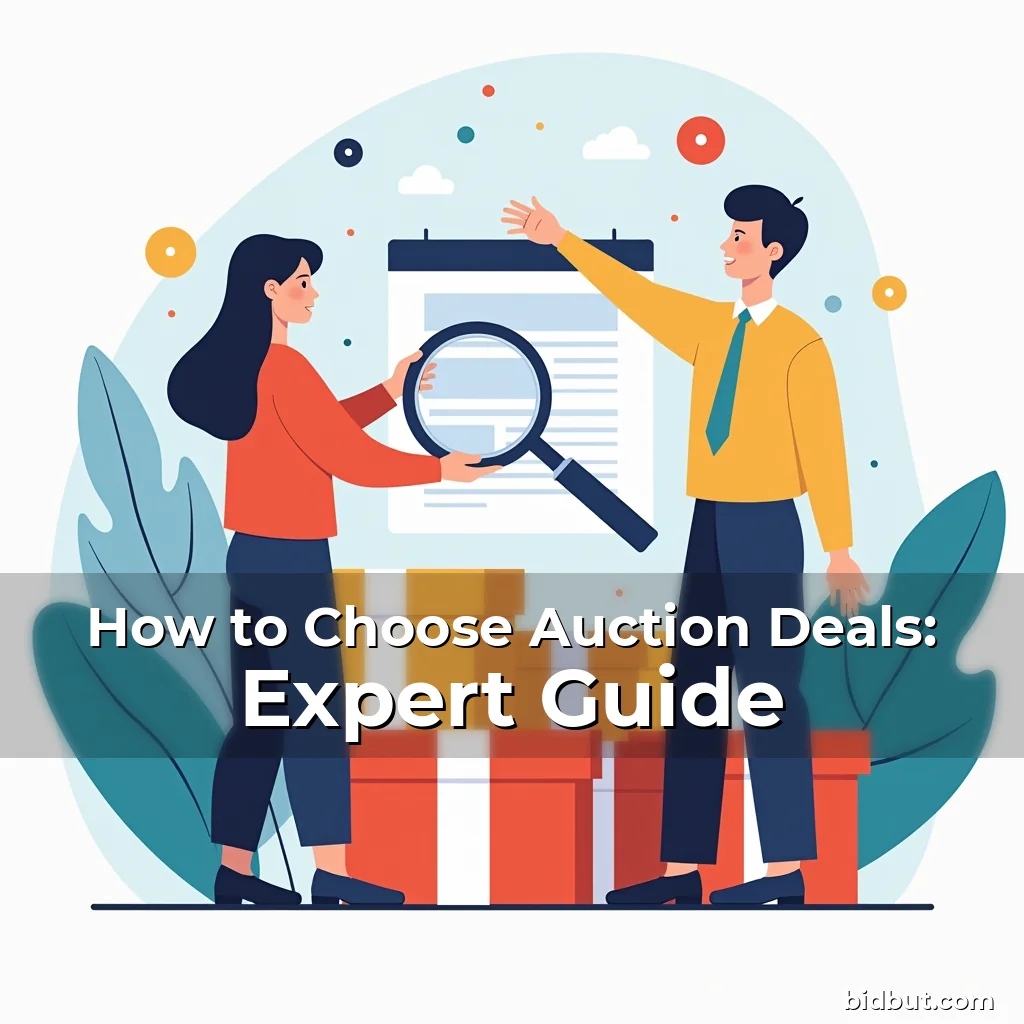 Read more about the article How to Choose Auction Deals: Expert Guide
