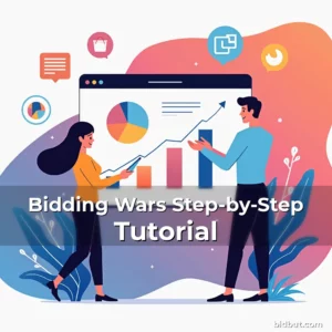Artistic representation for Bidding Wars Step-by-Step Tutorial