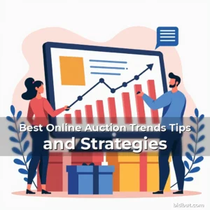 Artistic representation for Best Online Auction Trends Tips and Strategies