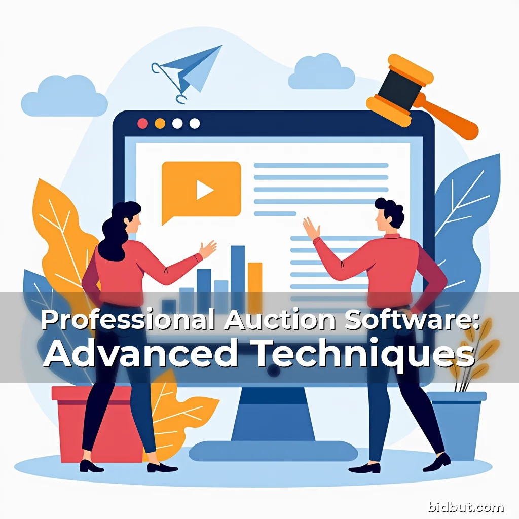 Artistic representation for Professional Auction Software: Advanced Techniques