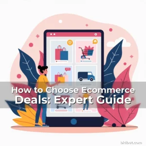 Artistic representation for How to Choose Ecommerce Deals: Expert Guide