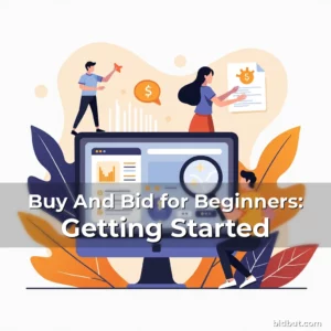 Artistic representation for Buy And Bid for Beginners: Getting Started