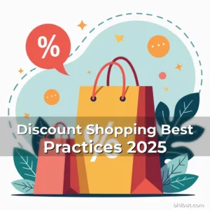 Artistic representation for Discount Shopping Best Practices 2025