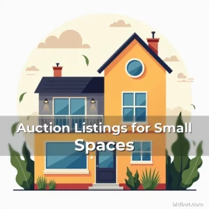 Artistic representation for Auction Listings for Small Spaces