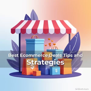 Artistic representation for Best Ecommerce Deals Tips and Strategies