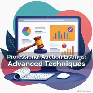 Artistic representation for Professional Auction Listings: Advanced Techniques