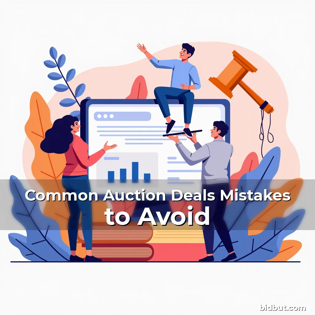 Read more about the article Common Auction Deals Mistakes to Avoid