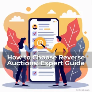 Artistic representation for How to Choose Reverse Auctions: Expert Guide