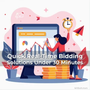 Artistic representation for Quick Real-Time Bidding Solutions Under 30 Minutes