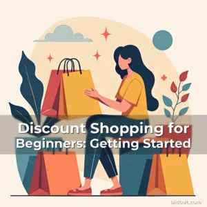 Artistic representation for Discount Shopping for Beginners: Getting Started
