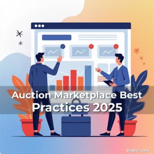Artistic representation for Auction Marketplace Best Practices 2025