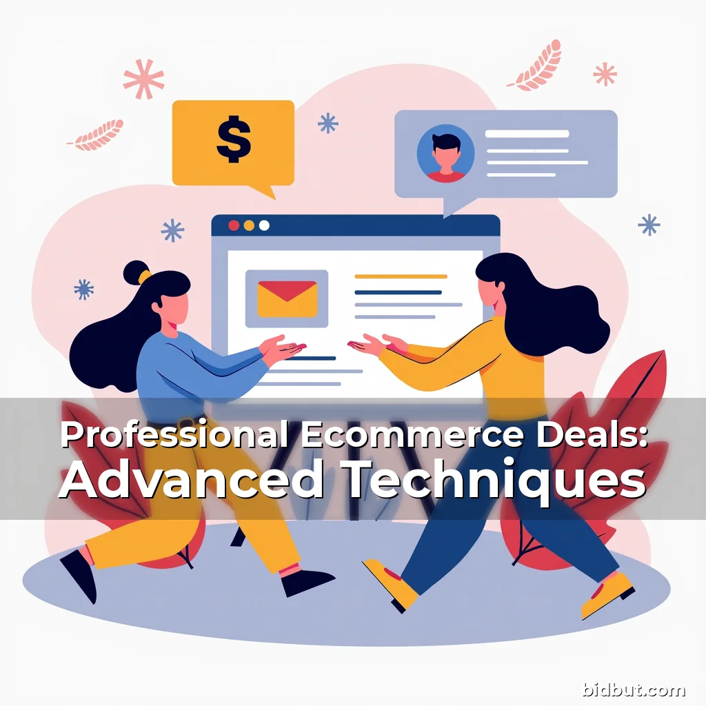 Artistic representation for Professional Ecommerce Deals: Advanced Techniques