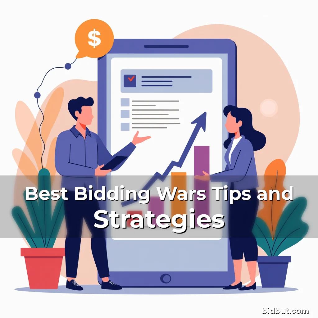 Artistic representation for Best Bidding Wars Tips and Strategies
